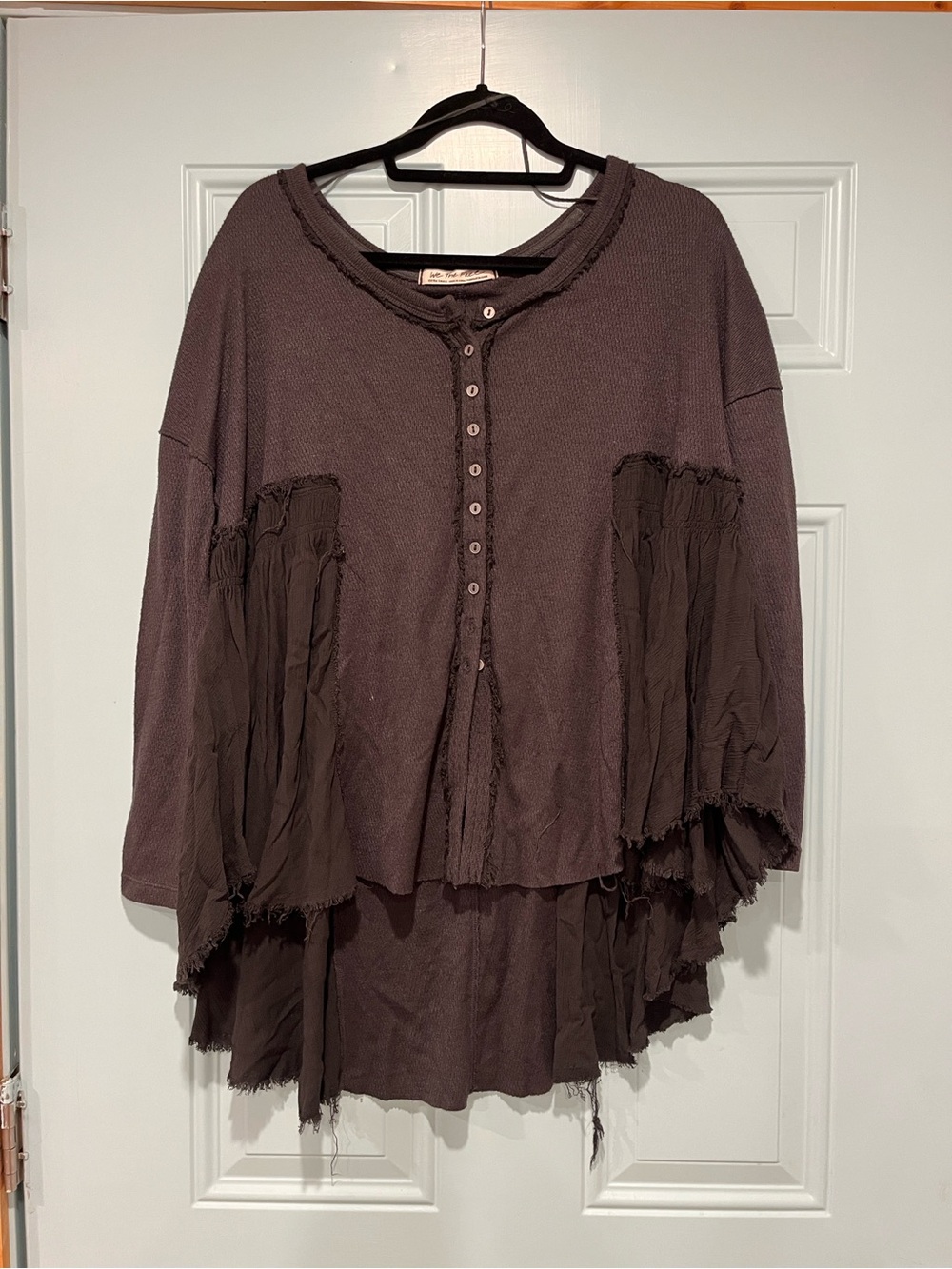 We The Free Black high-low Women's Top